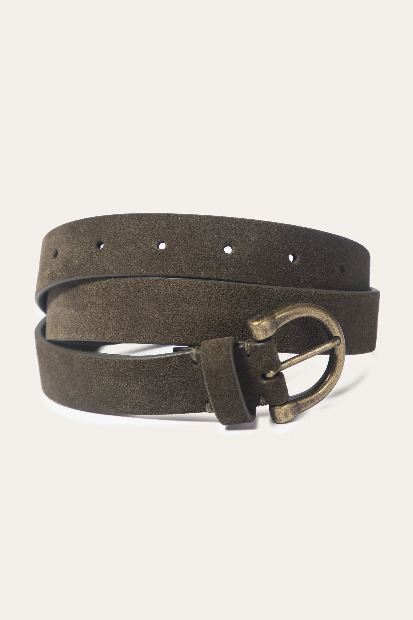 25mm Suede Horseshoe Buckle Belt - Image 2