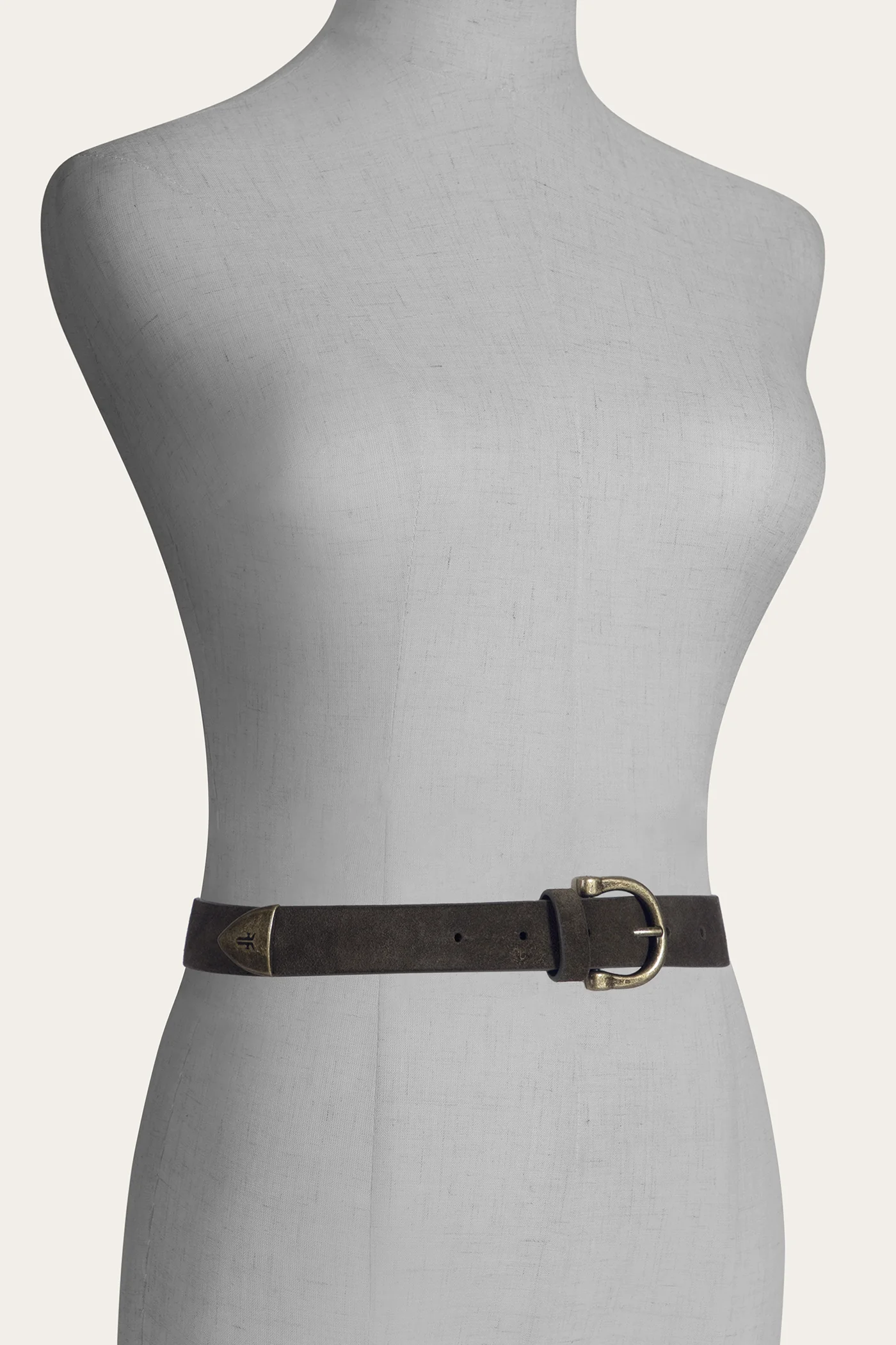25mm Suede Horseshoe Buckle Belt - Image 4