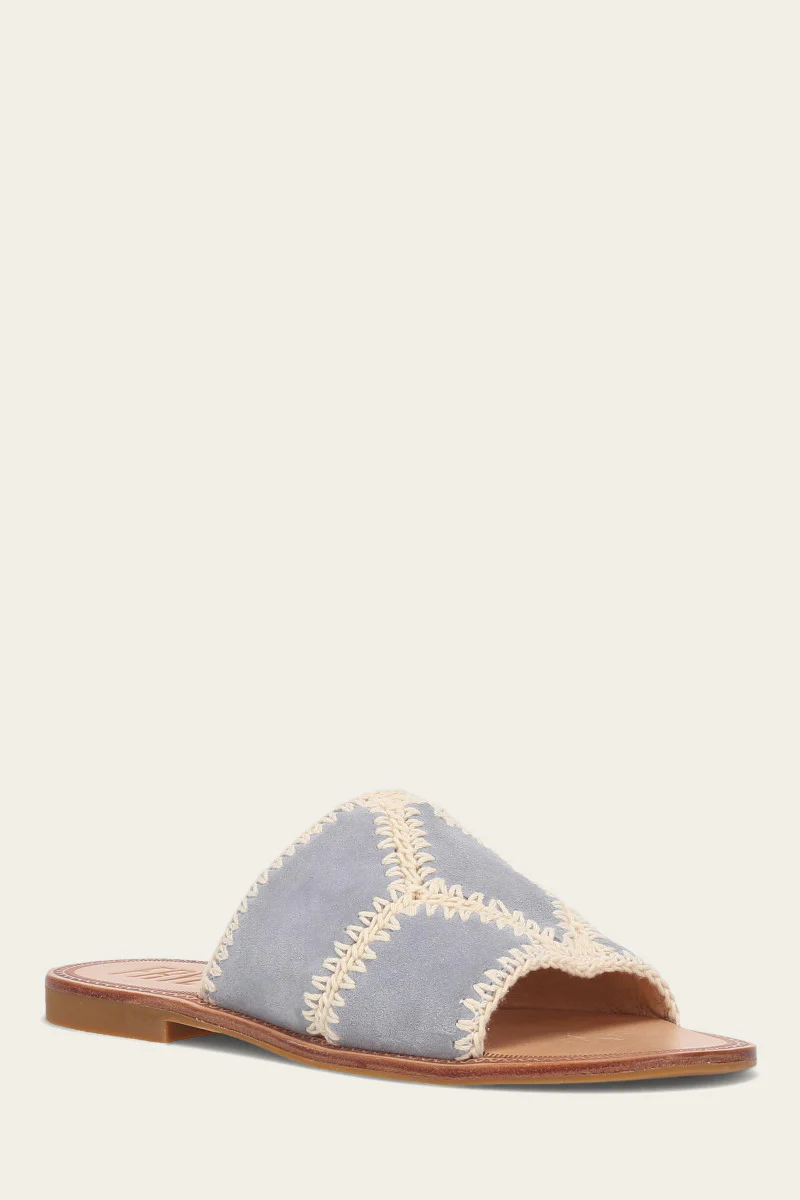 Ava Crochet Slide - Frye Found - Image 2