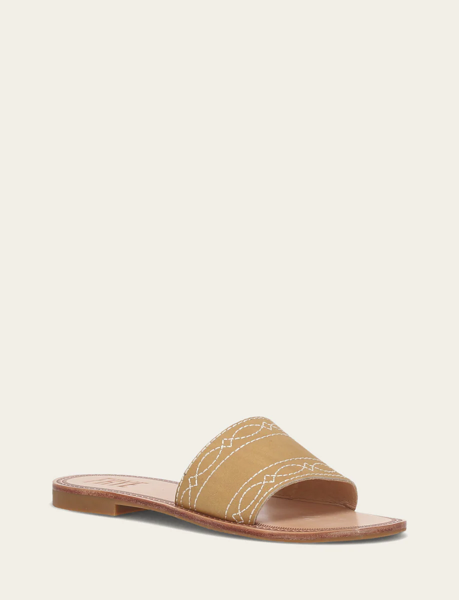Ava Woodstock Slide - Frye Found - Image 2