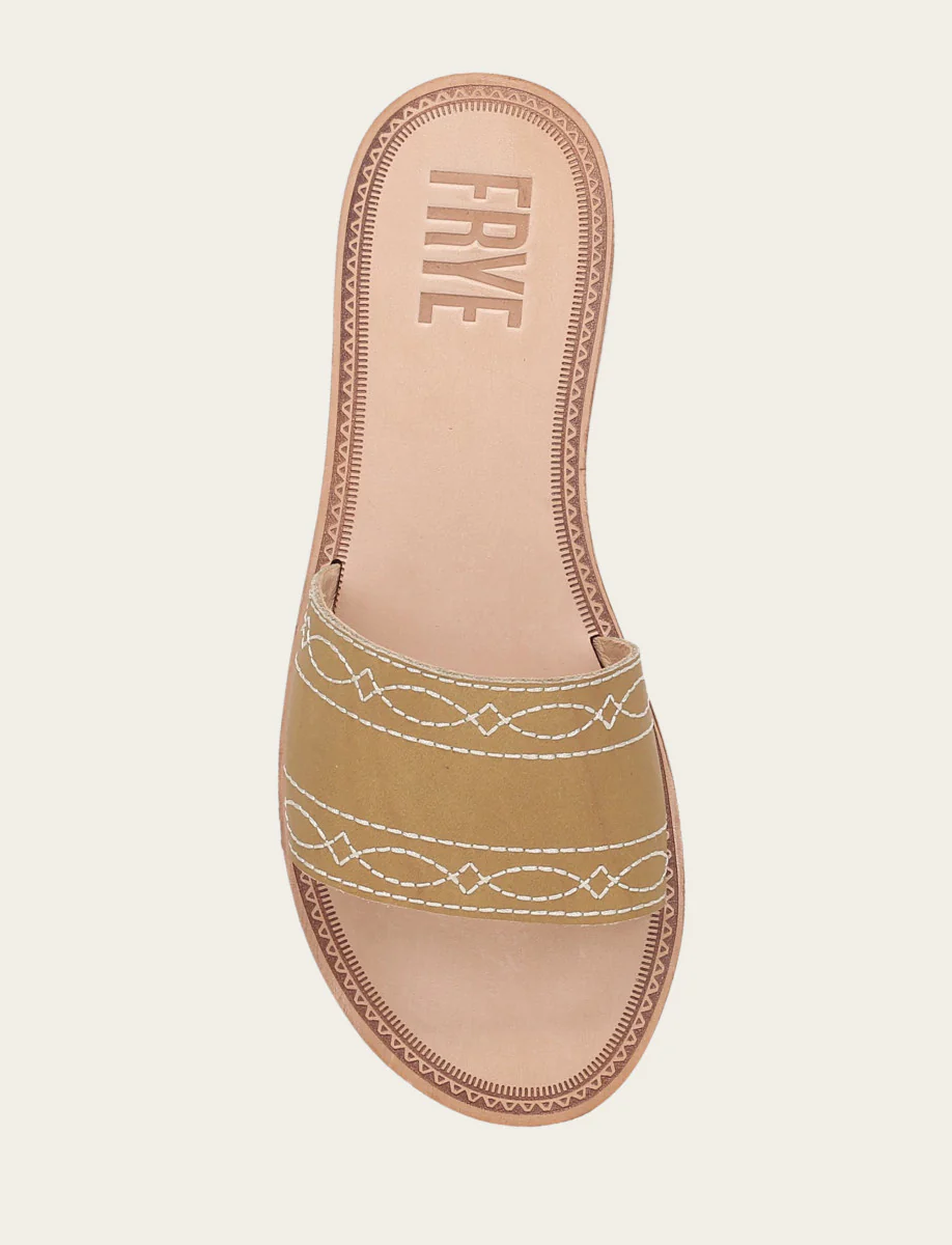 Ava Woodstock Slide - Frye Found - Image 7