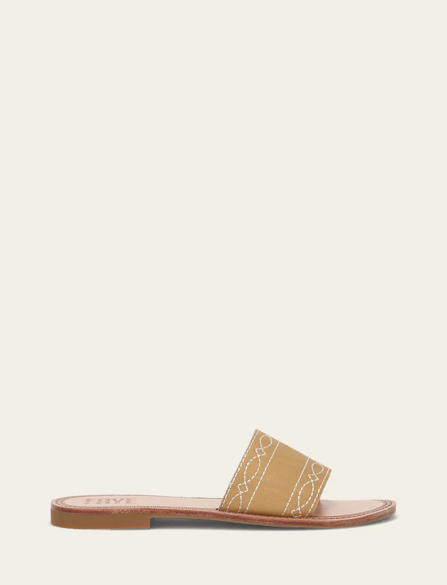 Ava Woodstock Slide - Frye Found - Image 9