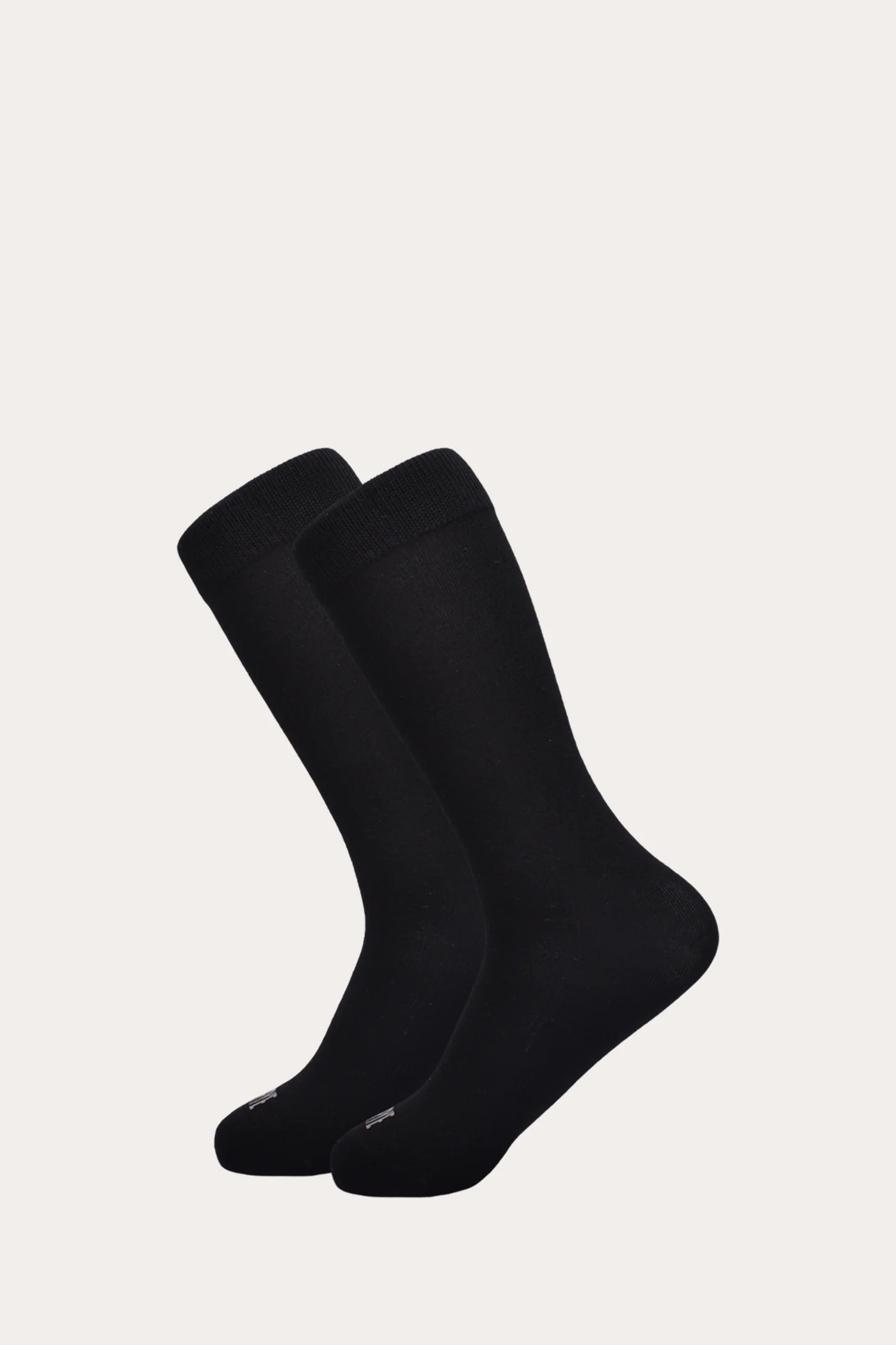 Bamboo Boot Sock 2 Pack - Black - Image 3