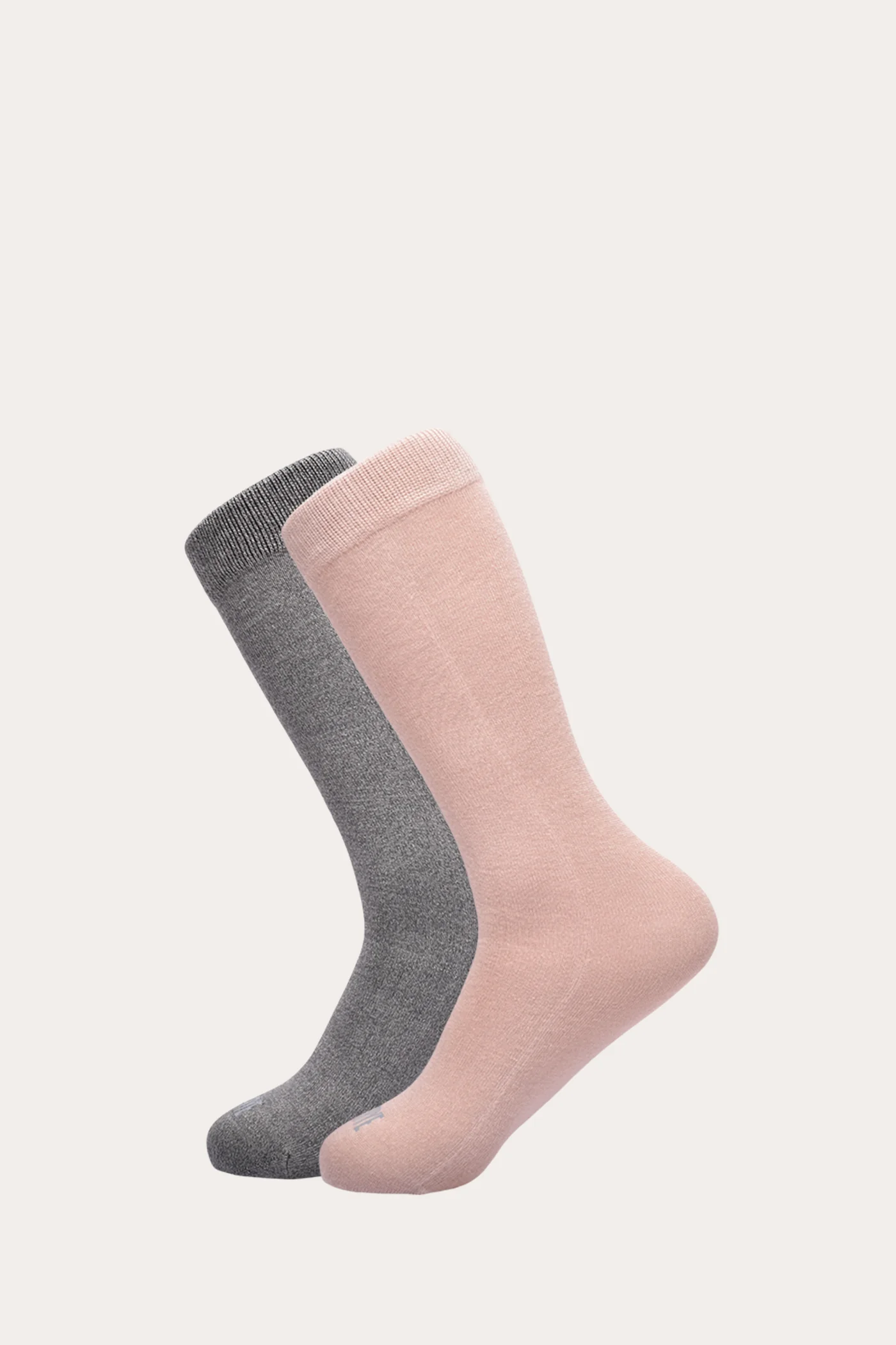 Bamboo Boot Sock 2 Pack - Blush - Image 3