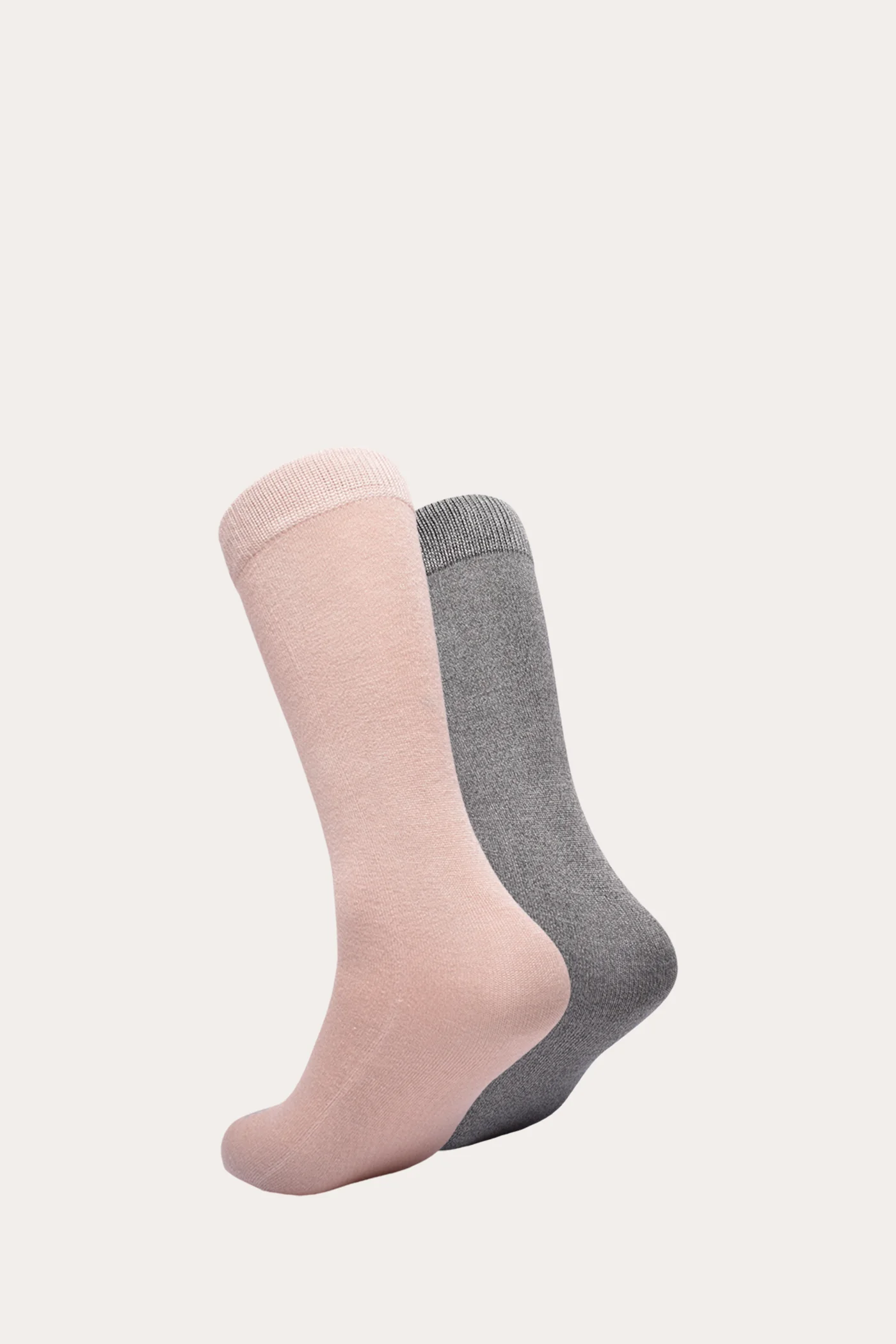 Bamboo Boot Sock 2 Pack - Blush - Image 4