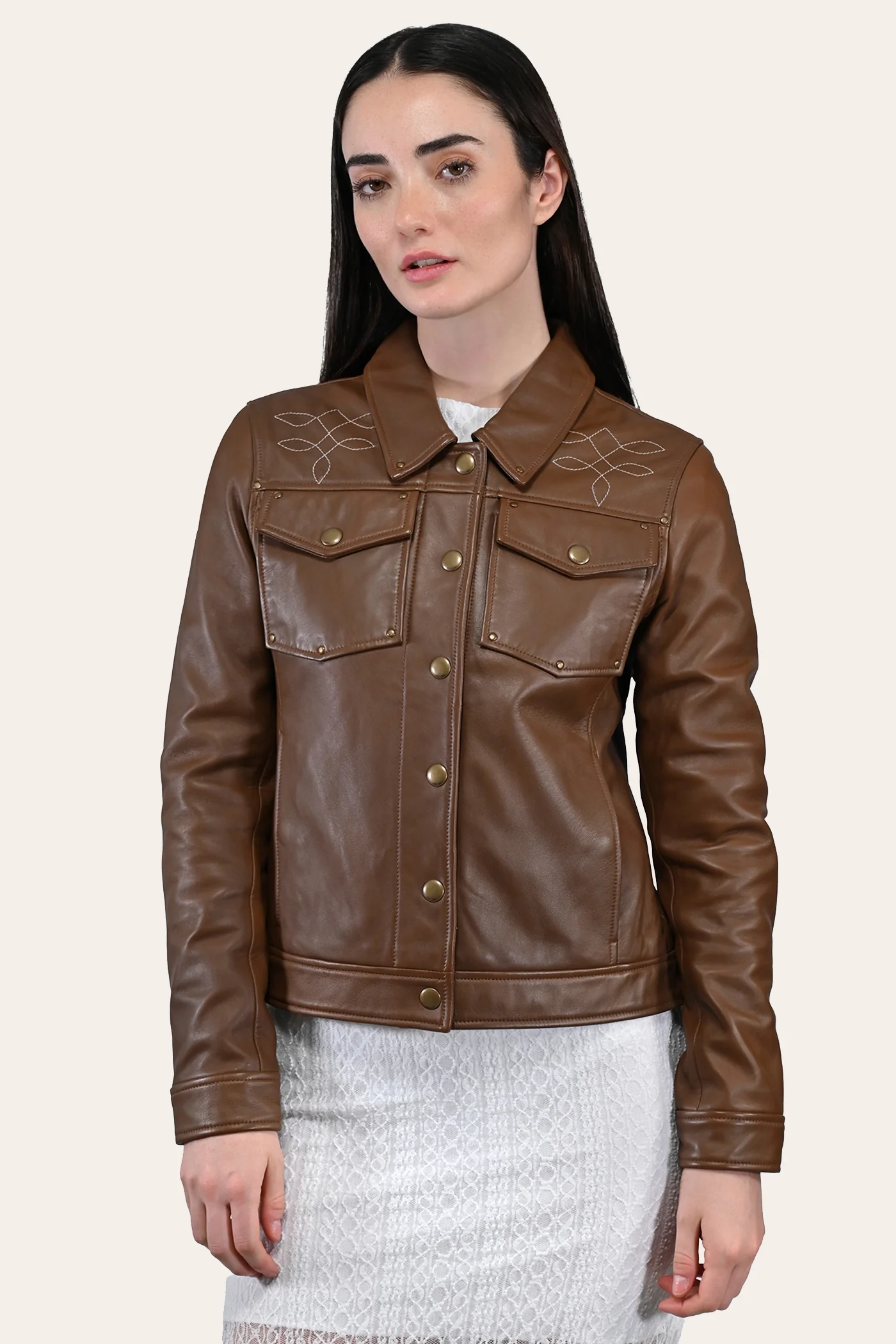 Callum Trucker Jacket - Image 7