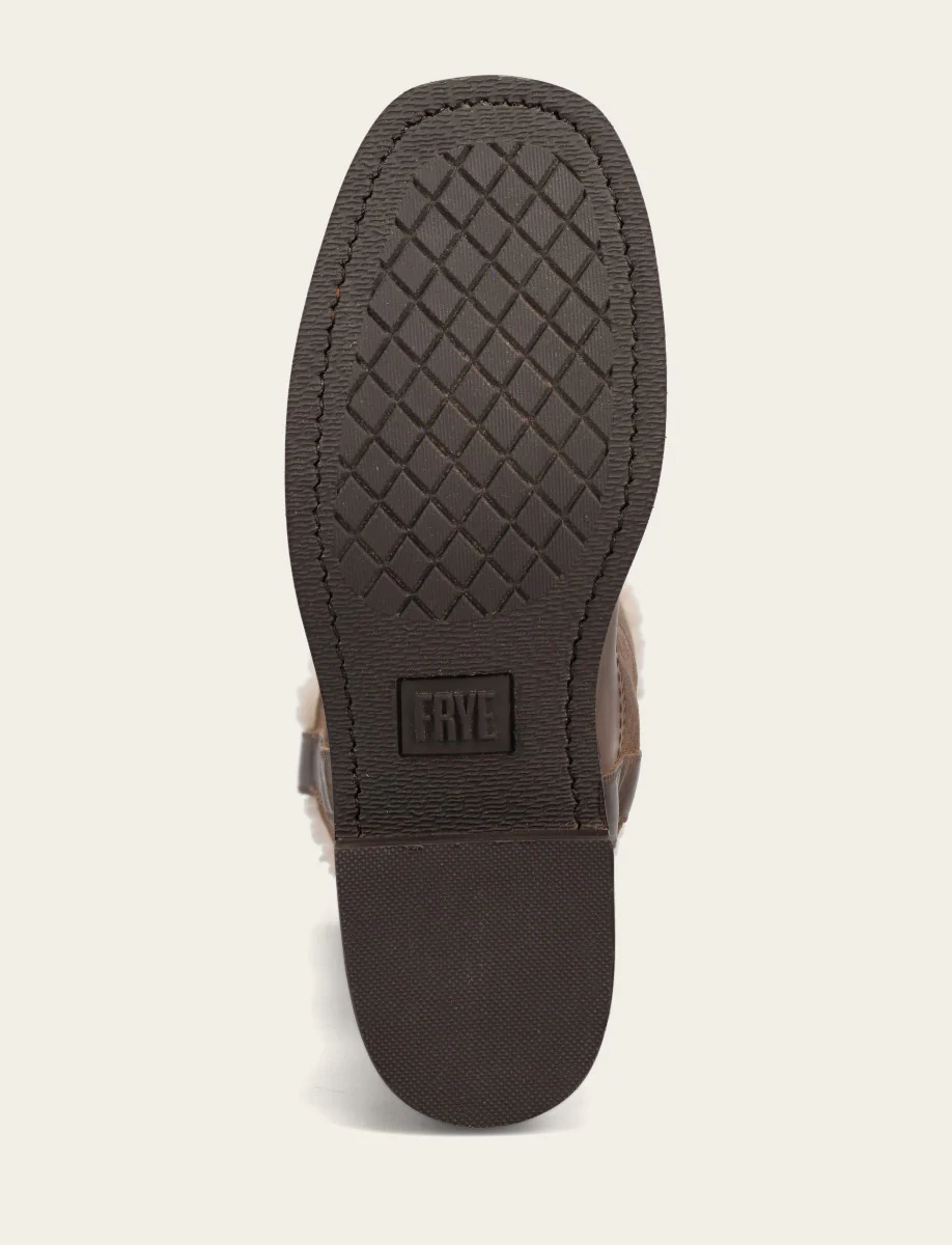 Campus Low Heel Mid Shearling Boot - Image 8