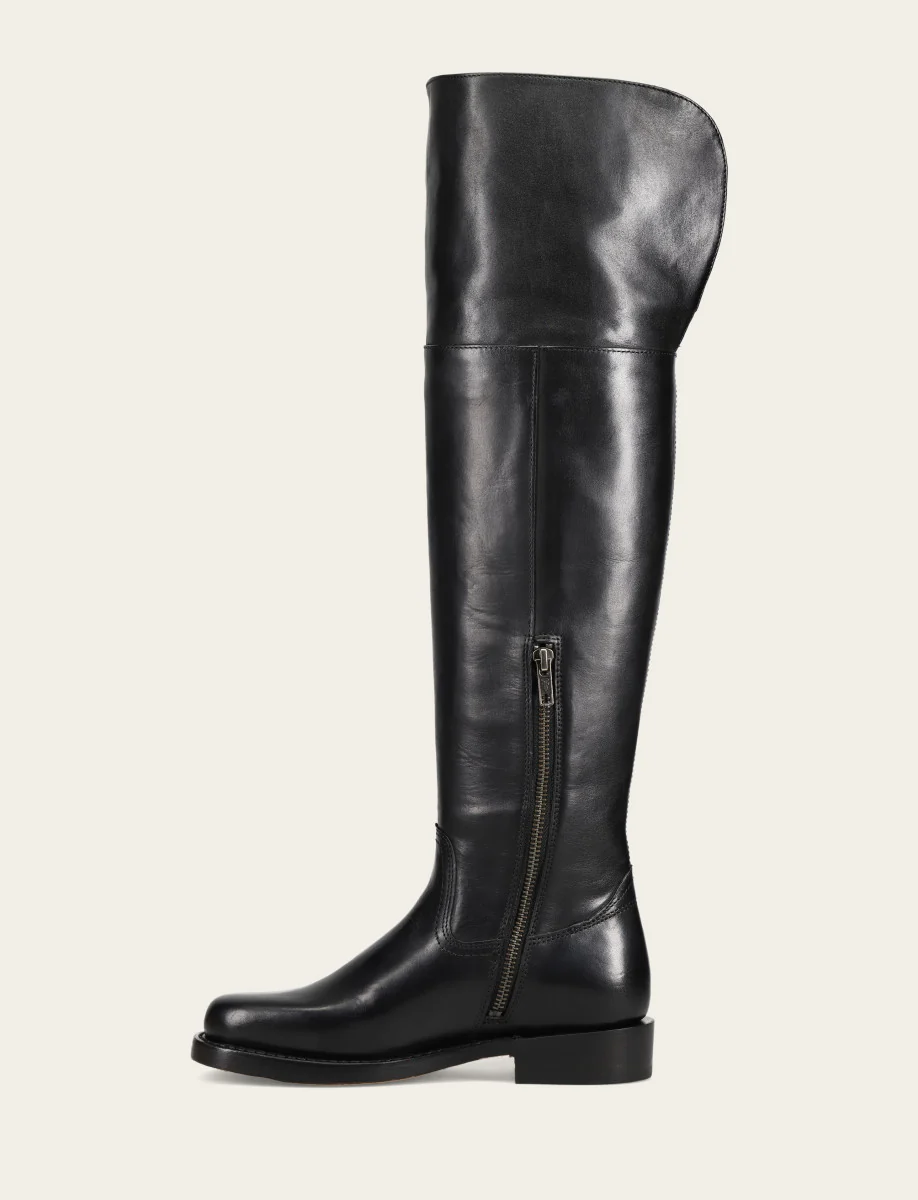 Campus Low Heel Over The Knee Boot - Image 3