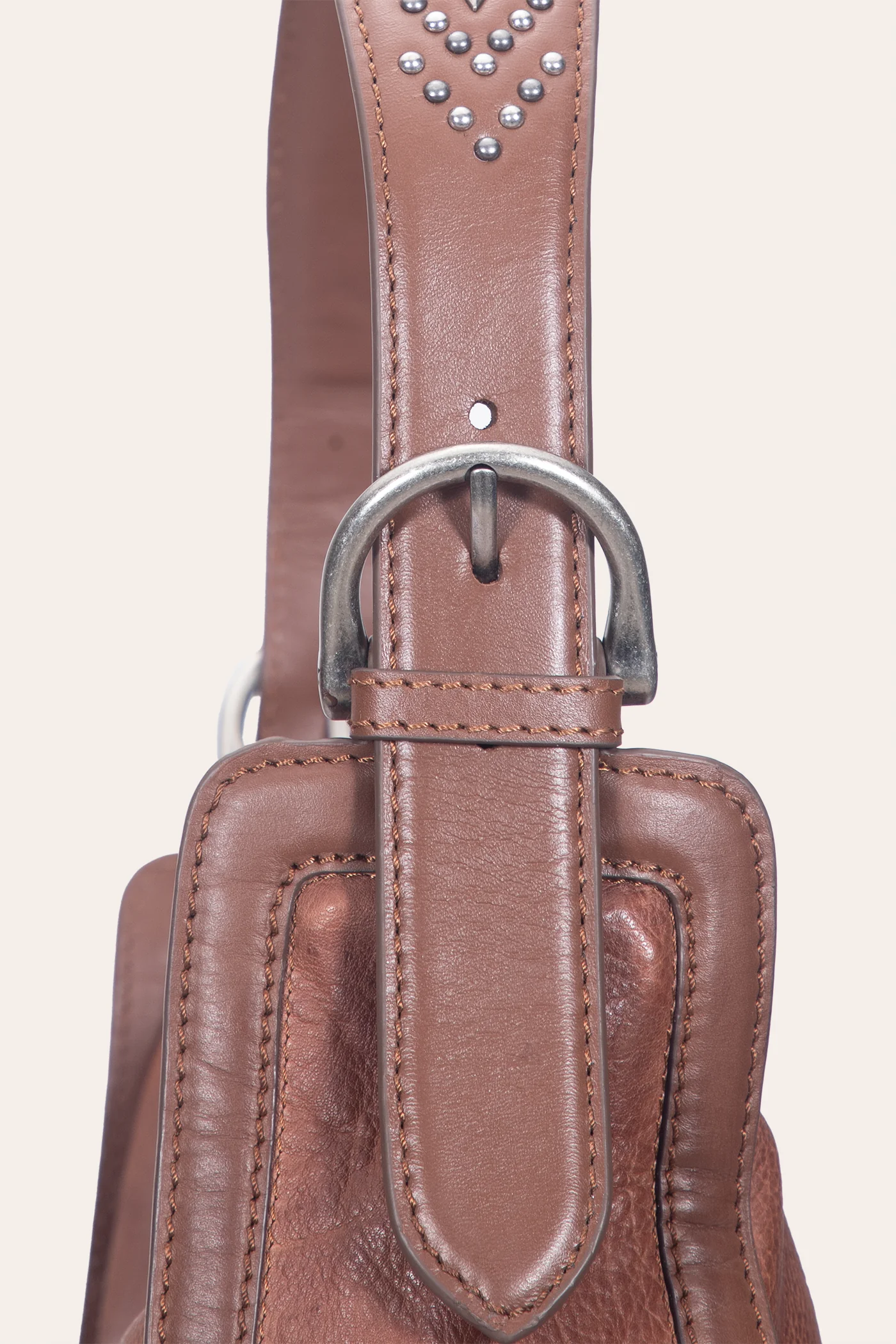 Carla Studded Hobo - Image 7