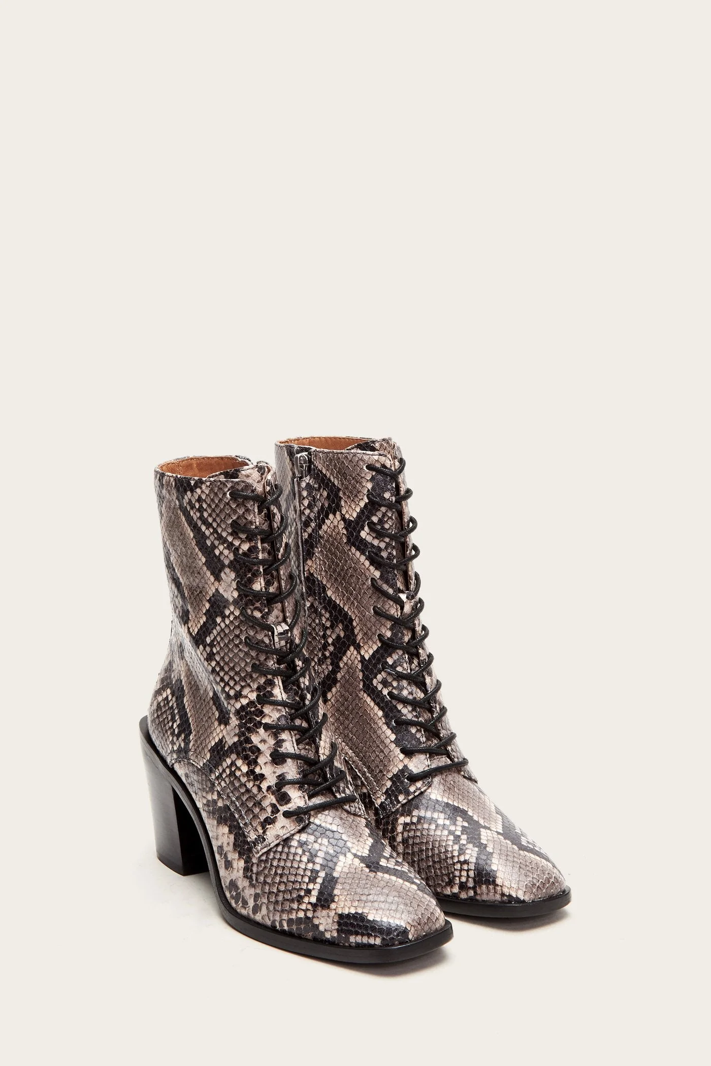 Georgia Lace Up Bootie - Pre-Loved - Image 2