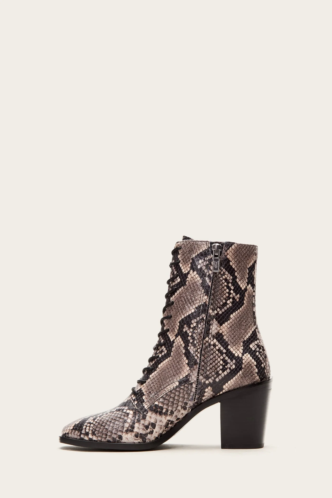 Georgia Lace Up Bootie - Pre-Loved - Image 4