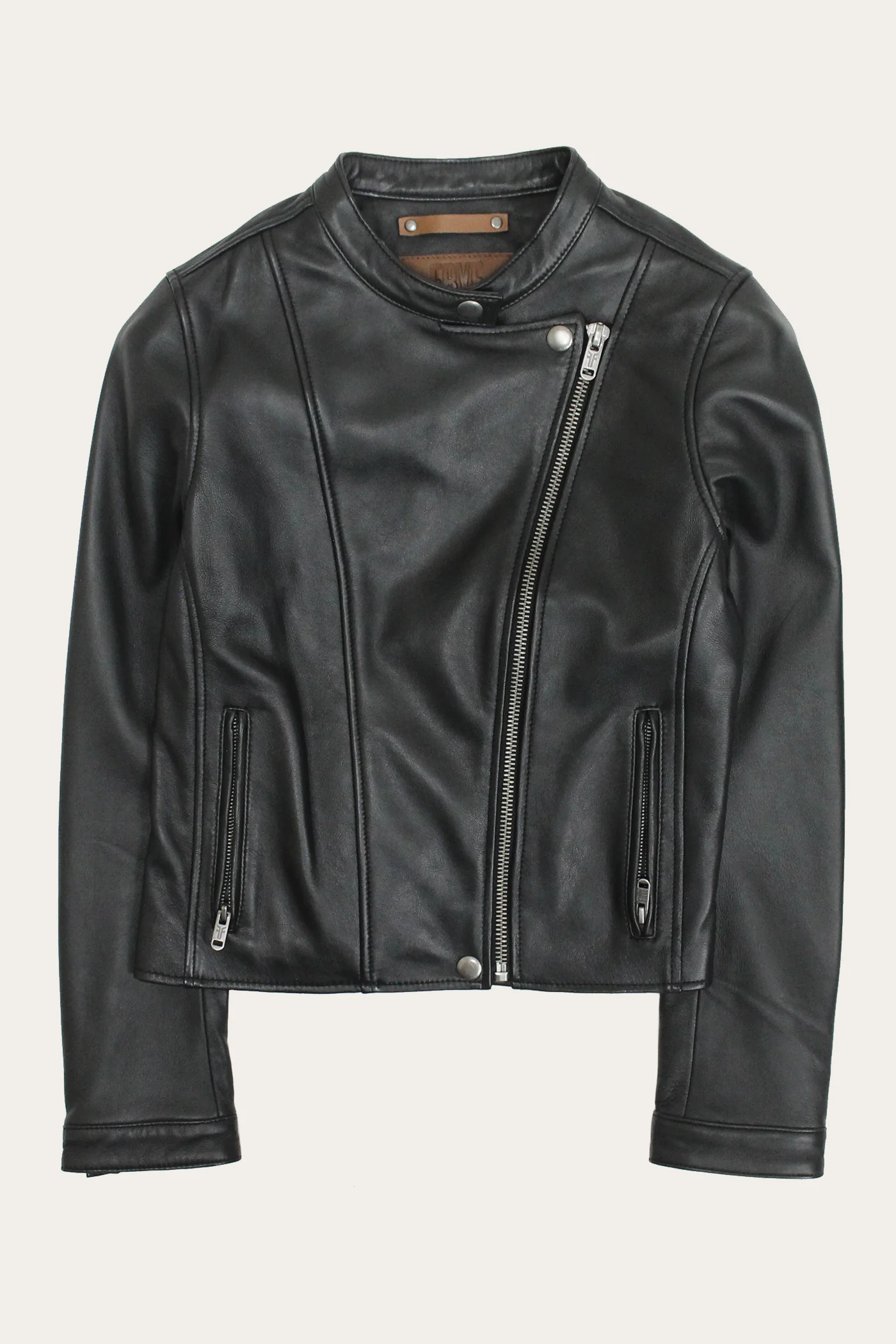 Heathe Leather Jacket - Image 3