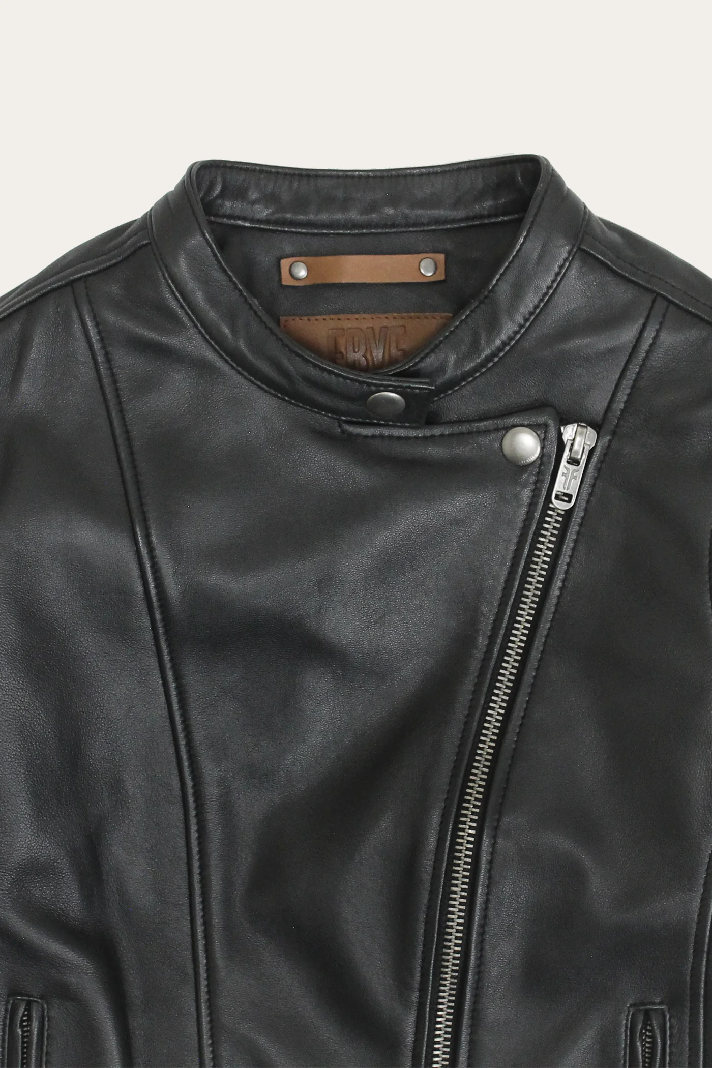 Heathe Leather Jacket - Image 4