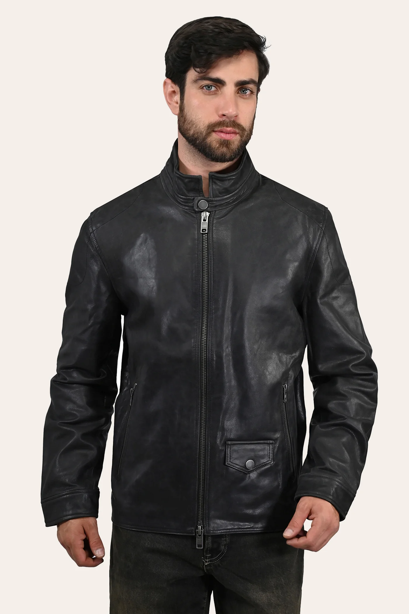 Lawton Biker Jacket - Image 2