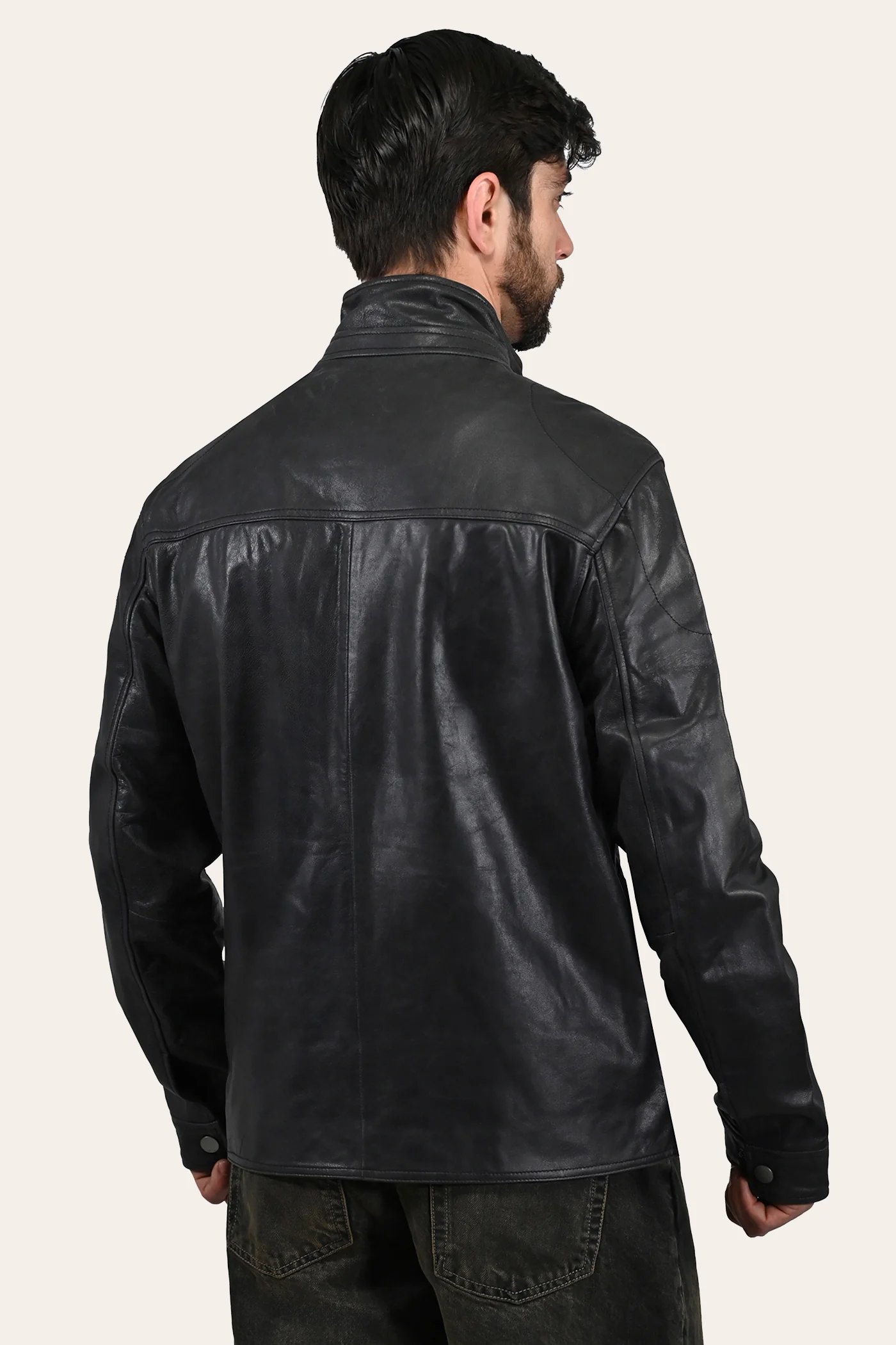 Lawton Biker Jacket - Image 8