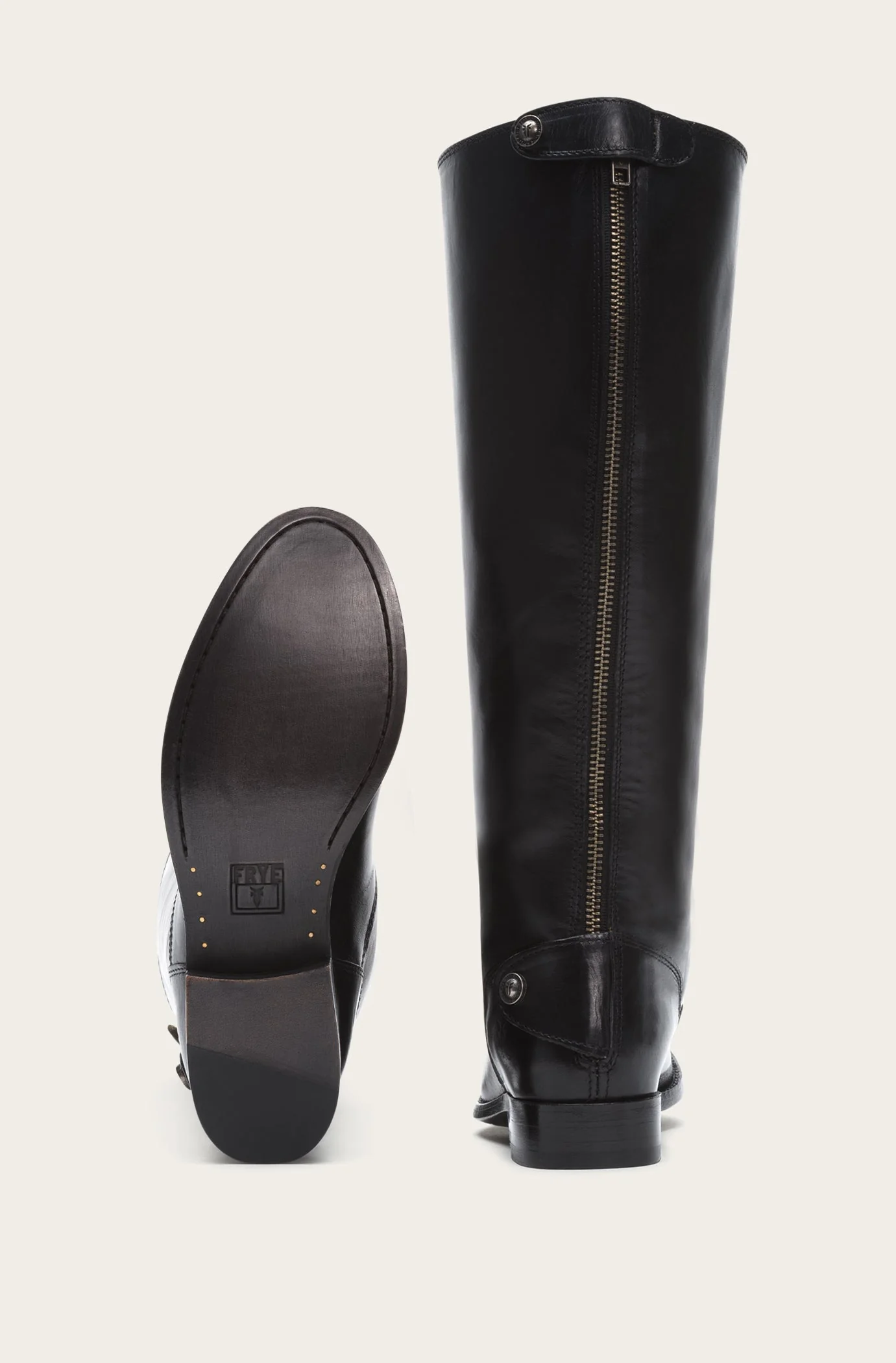Melissa Button Back Zip Wide Calf - Pre-Loved - Image 4