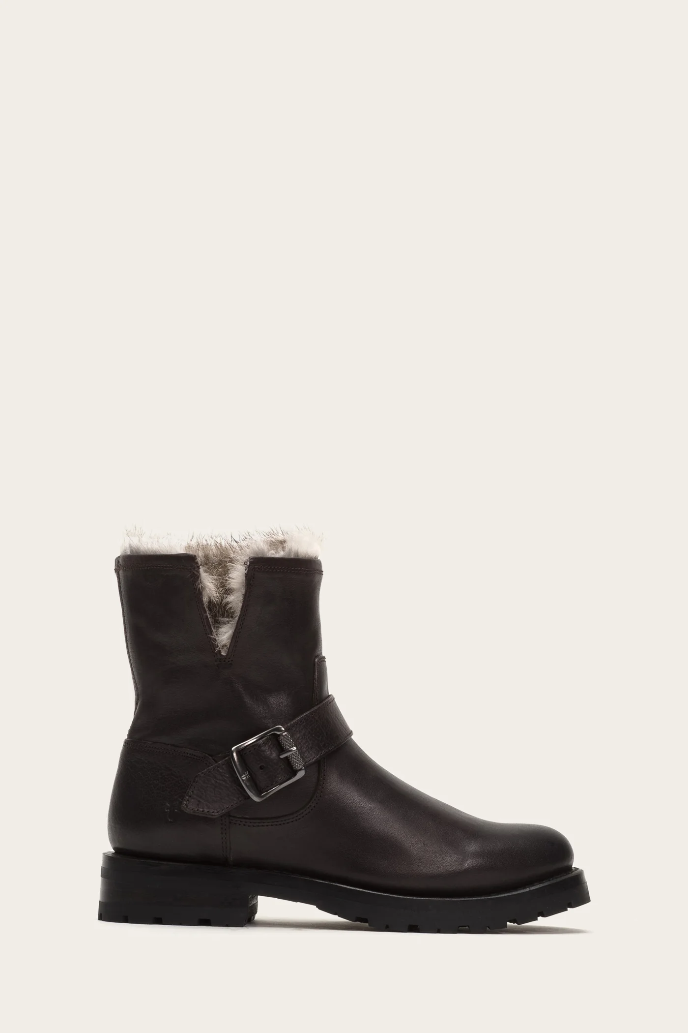 Natalie Short Engineer Lug Fur - Pre-Loved