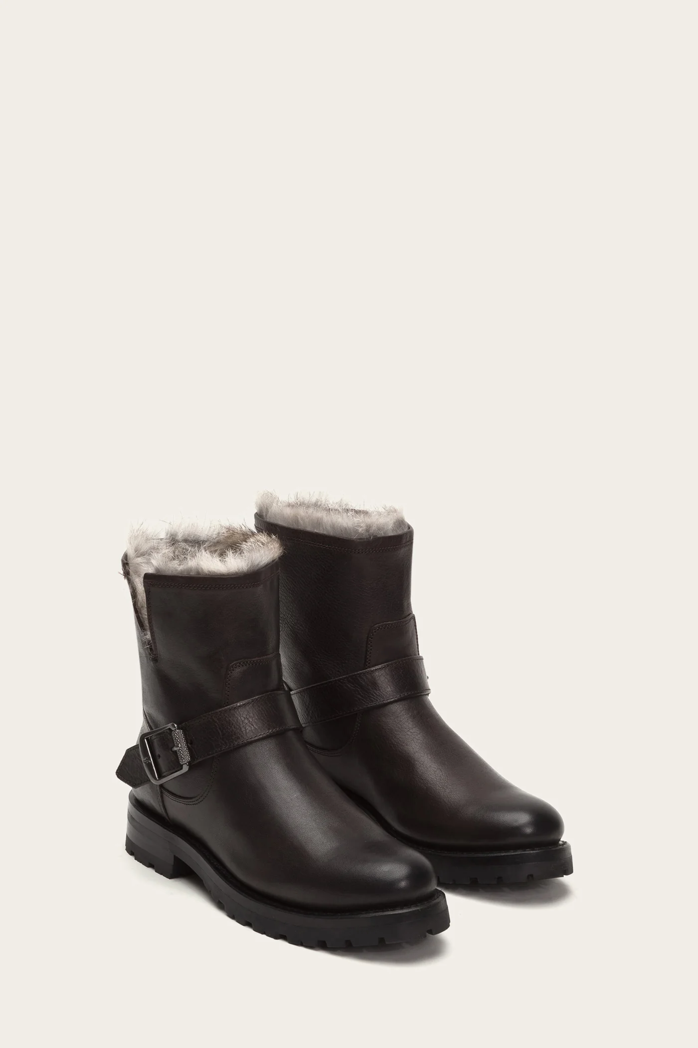 Natalie Short Engineer Lug Fur - Pre-Loved - Image 2