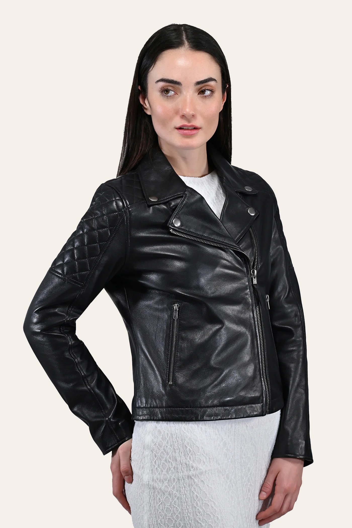 Oklahoma Biker Jacket - Image 7