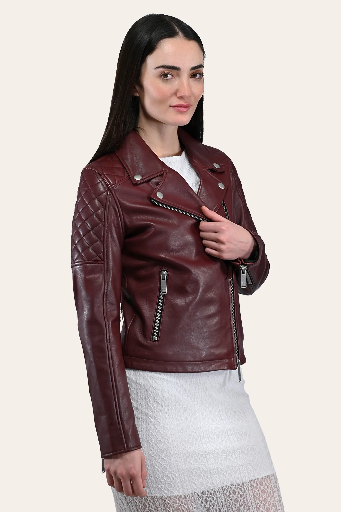Oklahoma Biker Jacket - Image 7