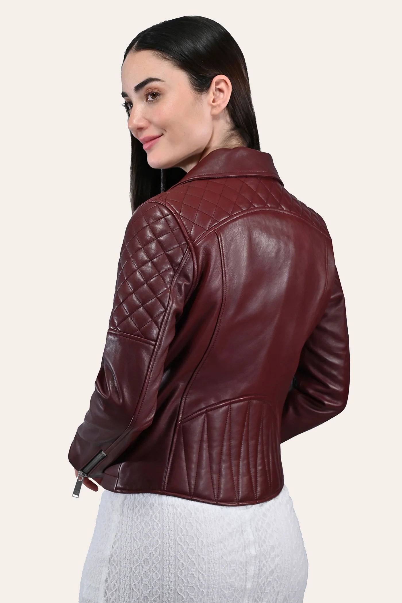 Oklahoma Biker Jacket - Image 8