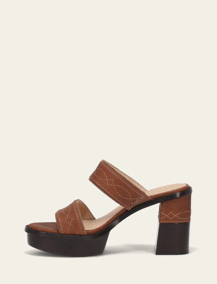 Pipa Woodstock 2 Band Platform Sandal - Frye Found - Image 3