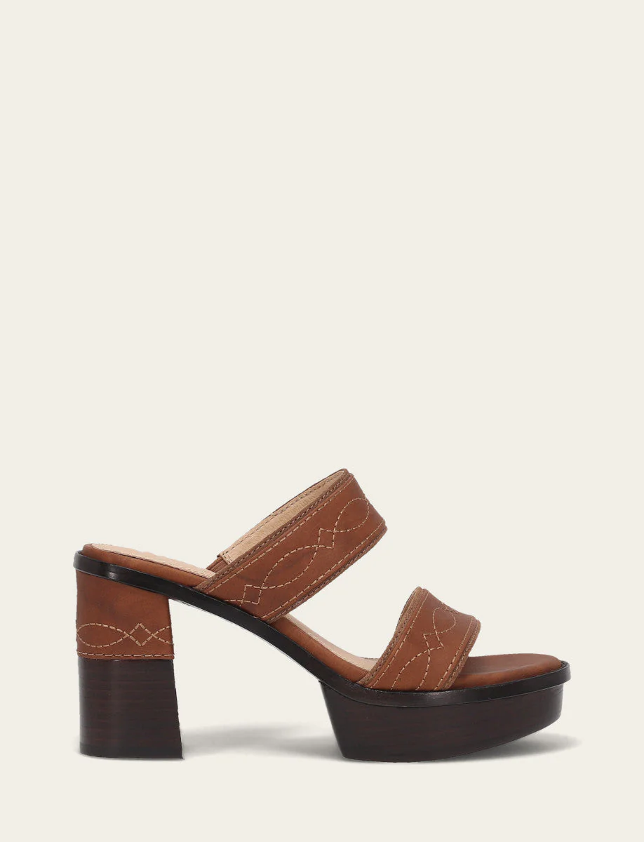 Pipa Woodstock 2 Band Platform Sandal - Frye Found - Image 9