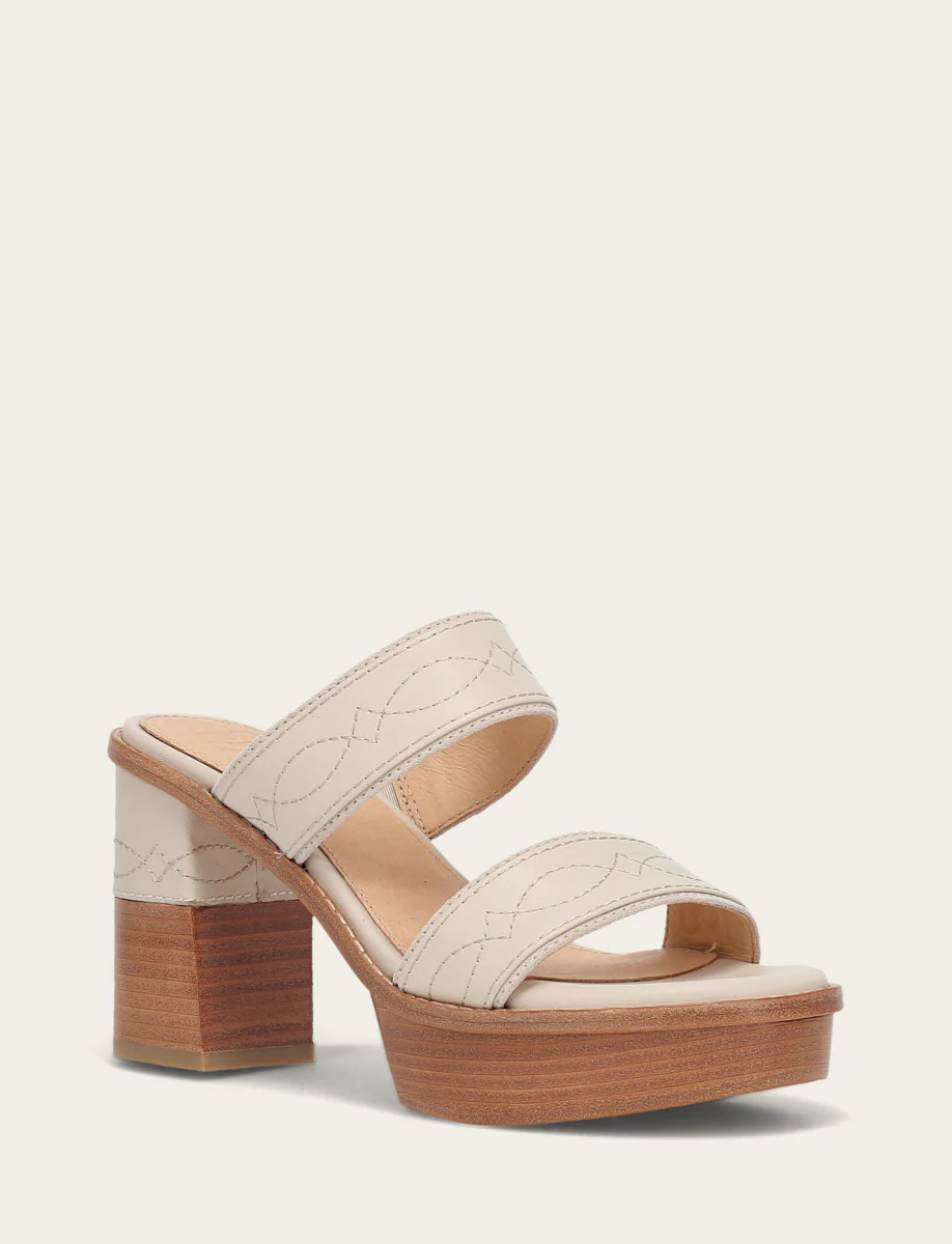 Pipa Woodstock 2 Band Platform Sandal - Image 2
