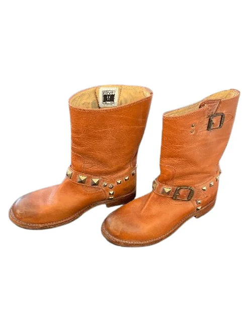 Rogan Studded Engineer Boot - Pre-Loved - Image 2