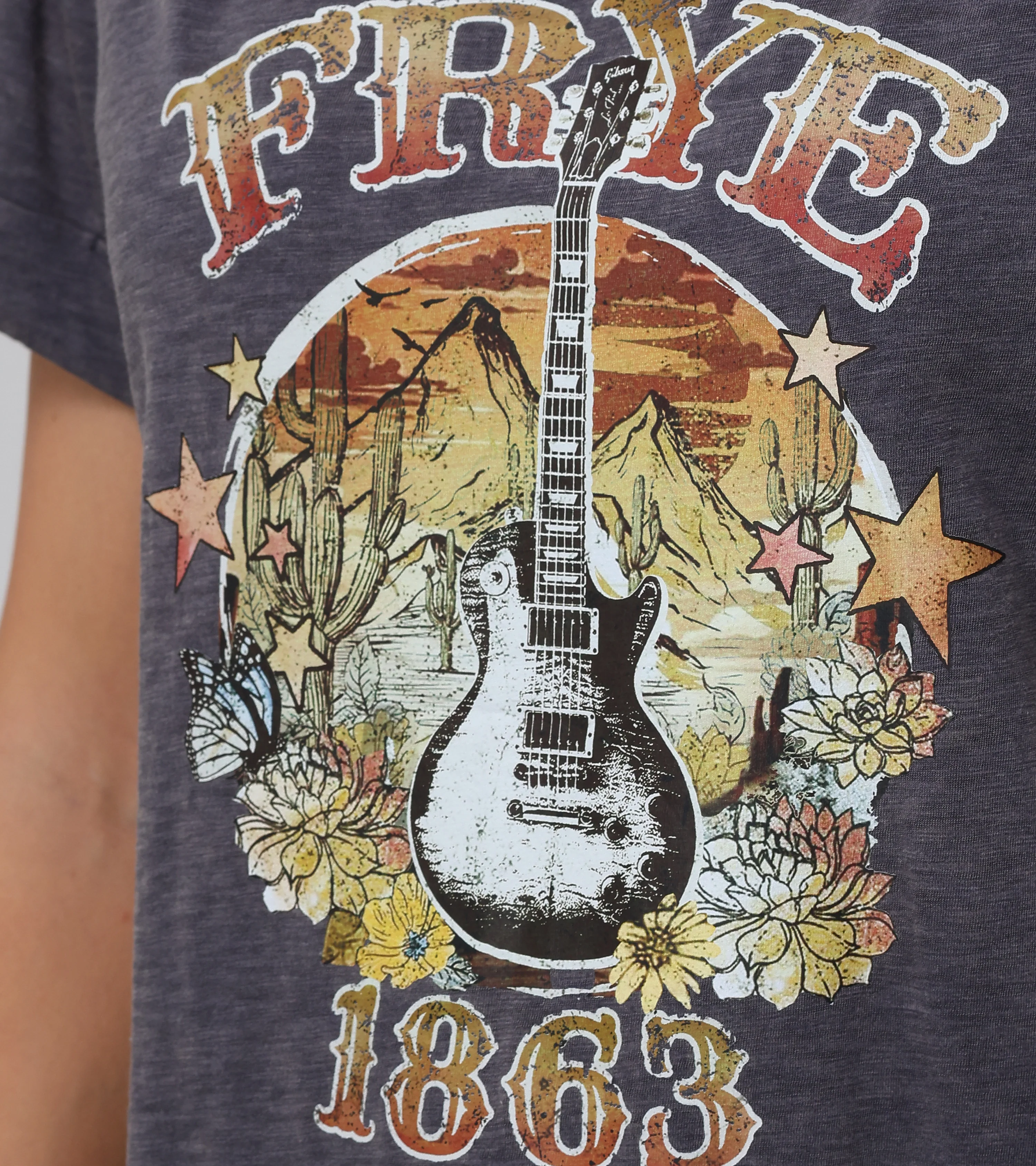 Rolled Cuff Graphic Tee - Pre-Loved - Image 8