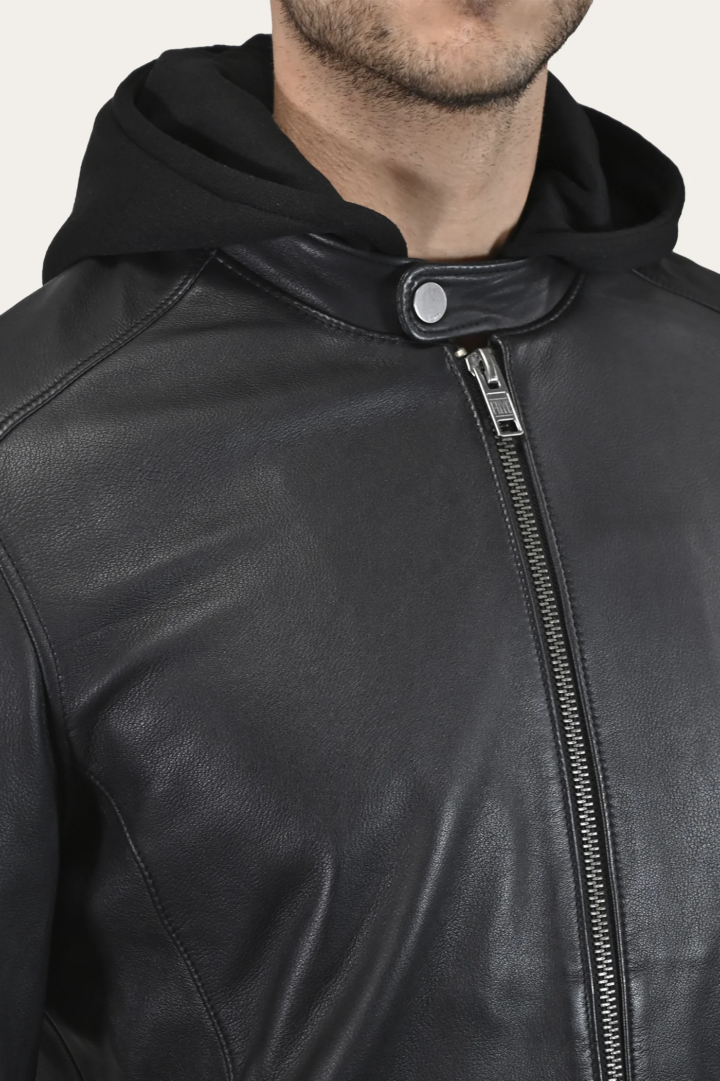 Saddle Leather Jacket - Image 8