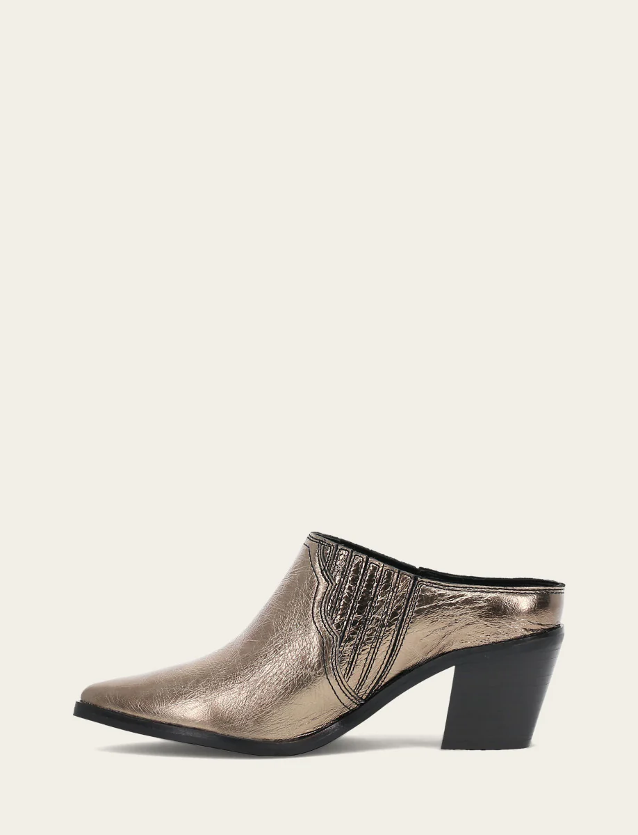 Sara Western Mule - Frye Found - Image 3