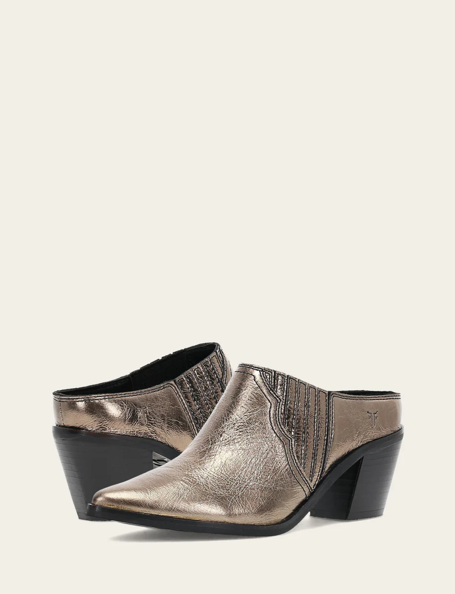 Sara Western Mule - Frye Found - Image 4