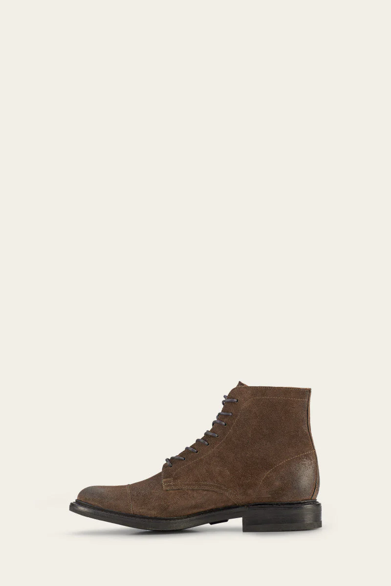 Seth Cap Toe Lace Up - Dark Brown - Pre-Loved - Image 3