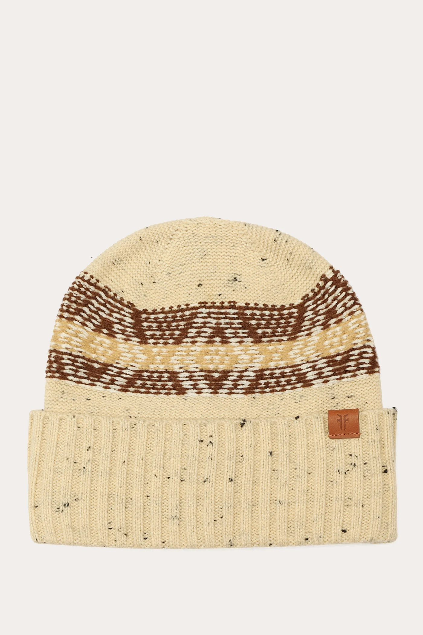 Tweed Fair Isle Cuff Hat - Image 2
