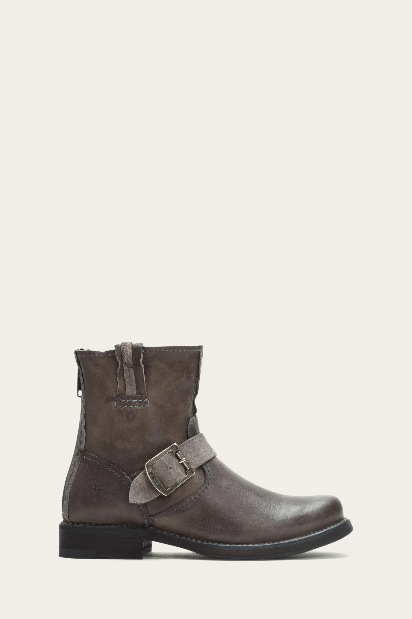 Vicky Artisan Back Zip - Charcoal / 9 - Pre-Loved