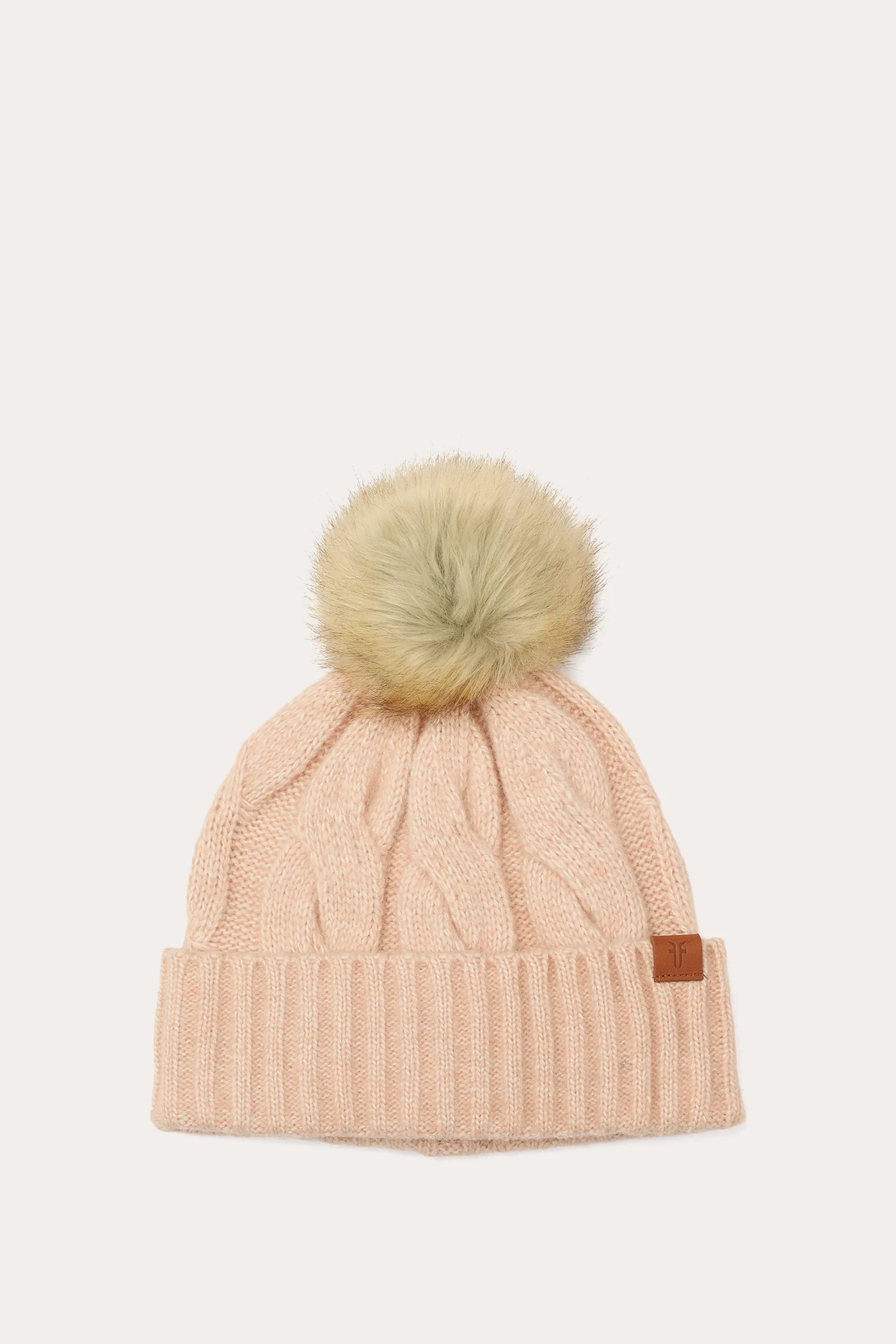 Wide Cable Cuff Hat - Image 2