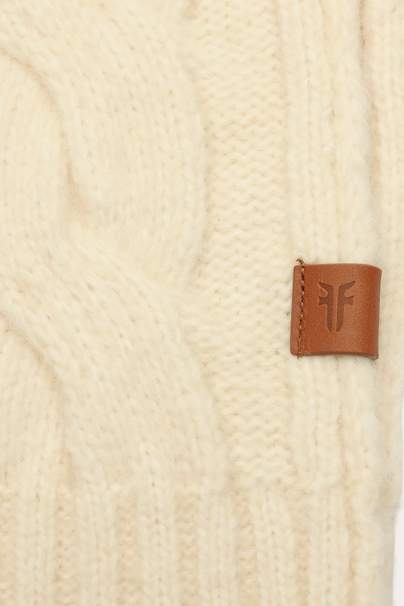 Wide Cable Scarf - Image 4